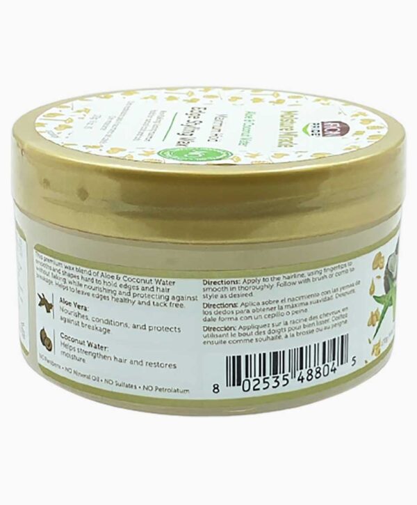 Moisture Miracle Aloe And Coconut Water Maximum Hold Edge Styling Wax - Image 3