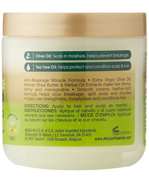 Olive Miracle Olive And Tea Tree Strengthening Treatment - Image 3