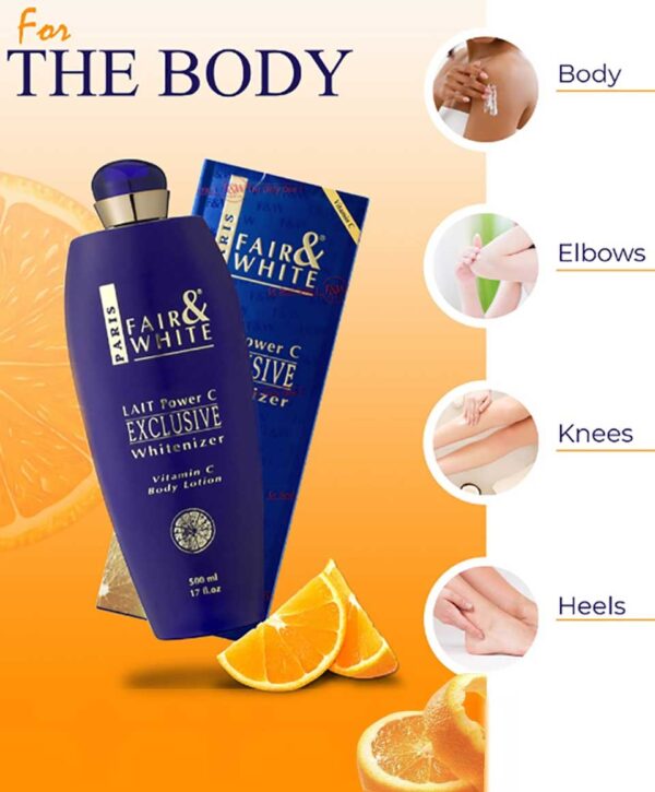 Fair & White Body Lotion With Vitamin C - Image 2