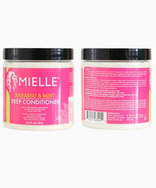 Mielle Babassu And Mint Deep Conditioner - Image 2