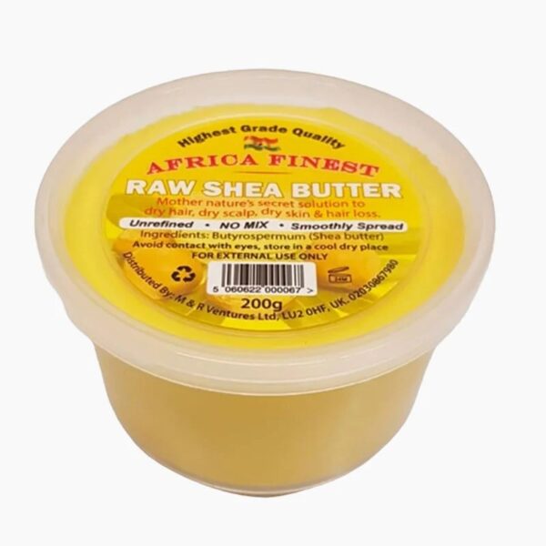 Africa Finest Raw Shea Butter Yellow - Image 2