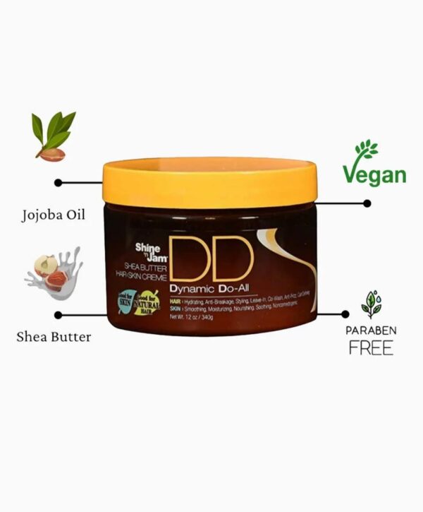 Shine N Jam Dynamic Do All Shea Butter Hair And Skin Creme - Image 2