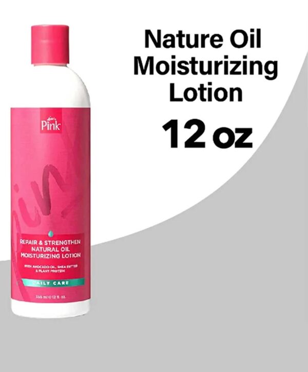 Lusters Products Pink Repair And Strengthen Natural Oil Moisturizing Lotion - Image 2