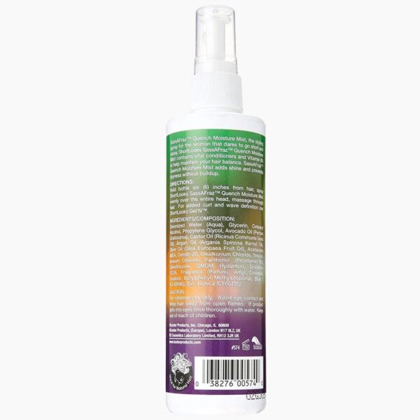 Shortlooks Sassafraz Quench Moisture Mist - Image 3