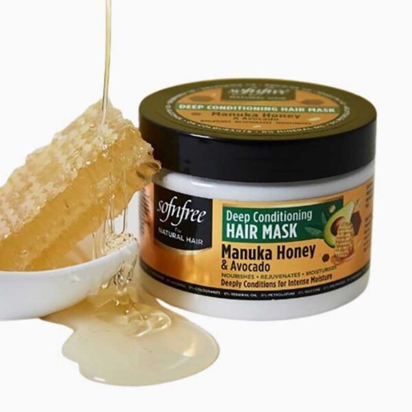 Deep Conditioning Hair Mask With Manuka Honey And Avocado - Image 3