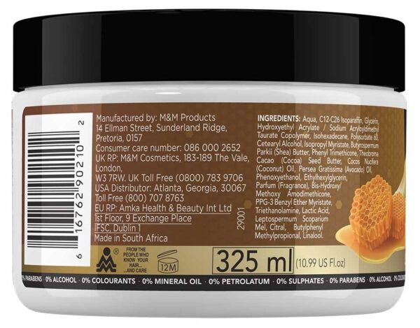 Sof N Free Manuka Honey And Avocado Leave In Conditioner - Image 3