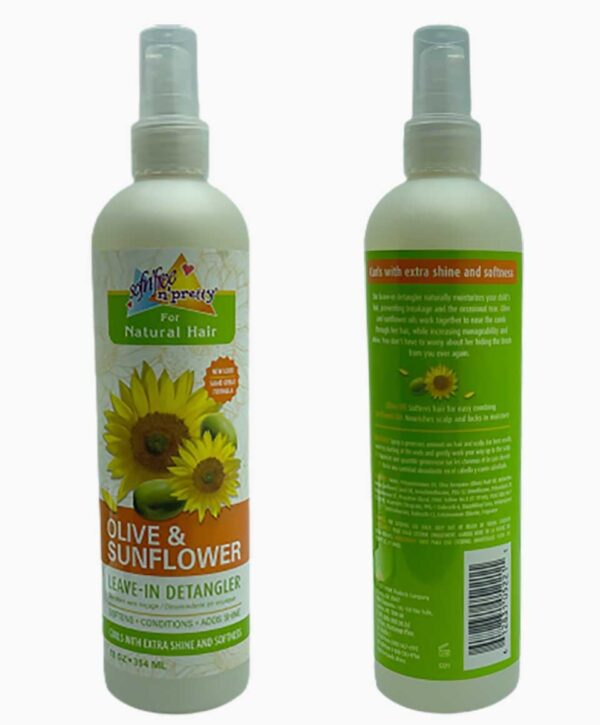 Sof N Free Olive And Sunflower Oil Leave In Detangler - Image 4